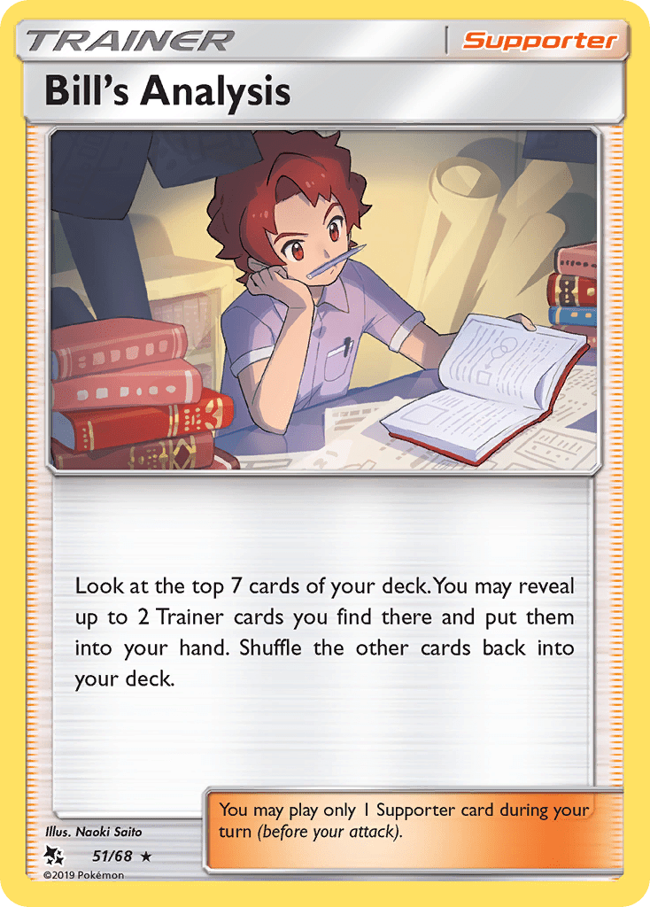 Bill's Analysis (51/68) [Sun & Moon: Hidden Fates] Pokemon Single Pokémon  | Multizone: Comics And Games