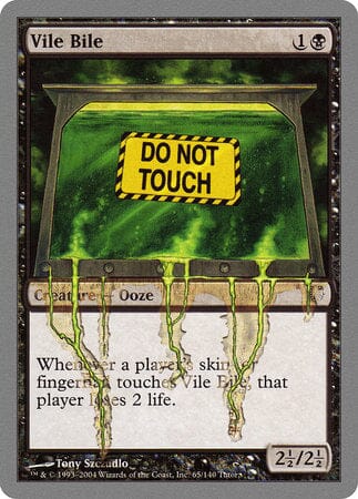 Vile Bile [Unhinged] MTG Single Magic: The Gathering  | Multizone: Comics And Games