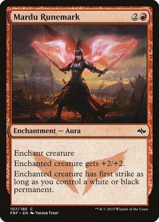 Mardu Runemark [Fate Reforged] MTG Single Magic: The Gathering  | Multizone: Comics And Games