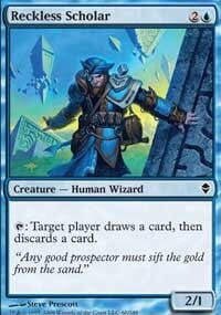 Reckless Scholar [Zendikar] MTG Single Magic: The Gathering  | Multizone: Comics And Games