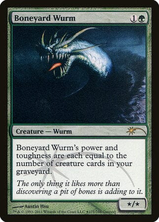 Boneyard Wurm [Wizards Play Network 2011] MTG Single Magic: The Gathering  | Multizone: Comics And Games