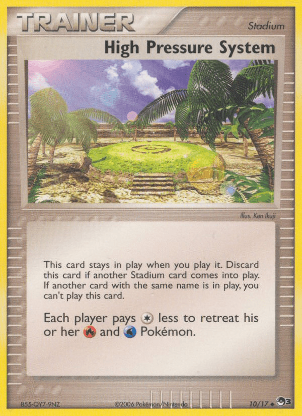 High Pressure System (10/17) [POP Series 3] Pokemon Single Pokémon  | Multizone: Comics And Games