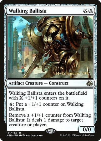 Walking Ballista [Aether Revolt Promos] MTG Single Magic: The Gathering  | Multizone: Comics And Games