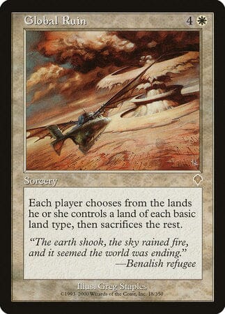 Global Ruin [Invasion] MTG Single Magic: The Gathering  | Multizone: Comics And Games