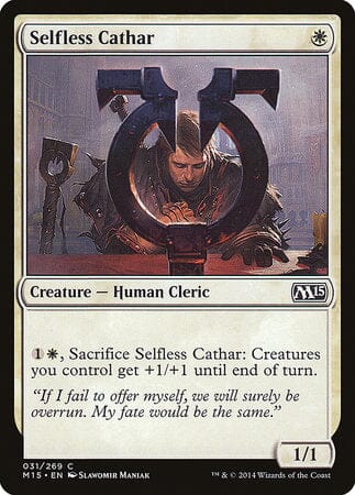 Selfless Cathar [Magic 2015] MTG Single Magic: The Gathering  | Multizone: Comics And Games