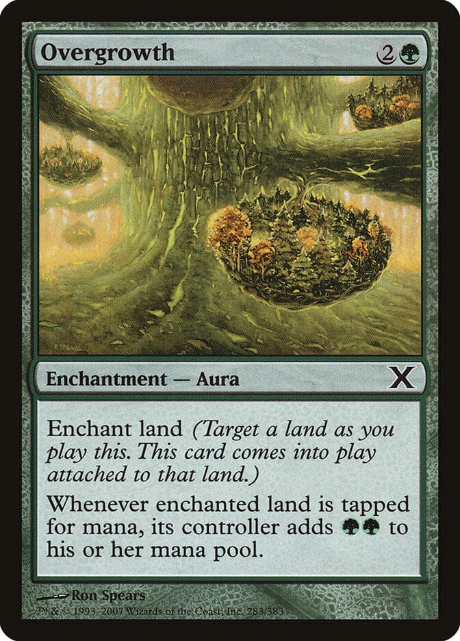 Overgrowth [Tenth Edition] MTG Single Magic: The Gathering  | Multizone: Comics And Games