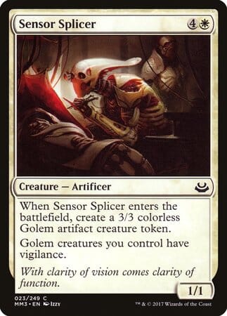 Sensor Splicer [Modern Masters 2017] MTG Single Magic: The Gathering  | Multizone: Comics And Games