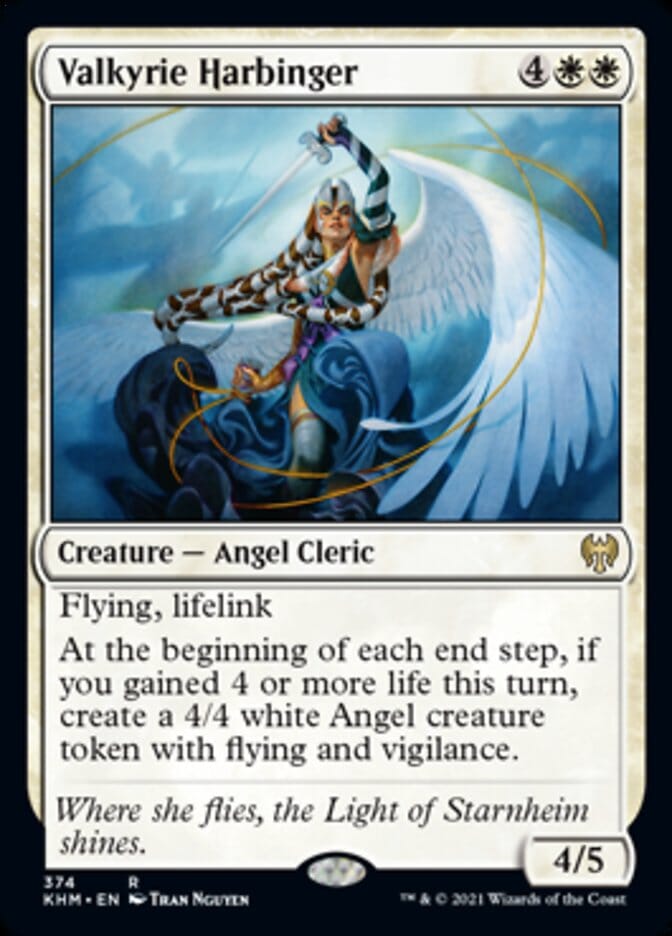 Valkyrie Harbinger [Kaldheim] MTG Single Magic: The Gathering  | Multizone: Comics And Games