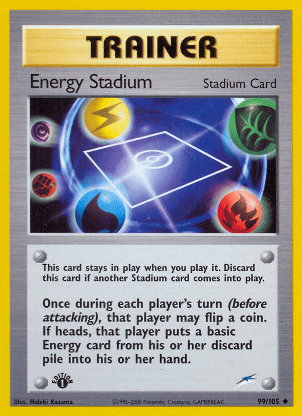 Energy Stadium (99/105) [Neo Destiny 1st Edition] Pokemon Single Pokémon  | Multizone: Comics And Games
