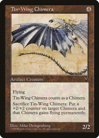 Tin-Wing Chimera [Visions] MTG Single Magic: The Gathering  | Multizone: Comics And Games