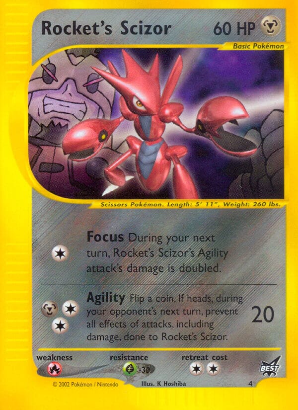 Rocket's Scizor (4) [Best of Promos] Pokemon Single Pokémon  | Multizone: Comics And Games