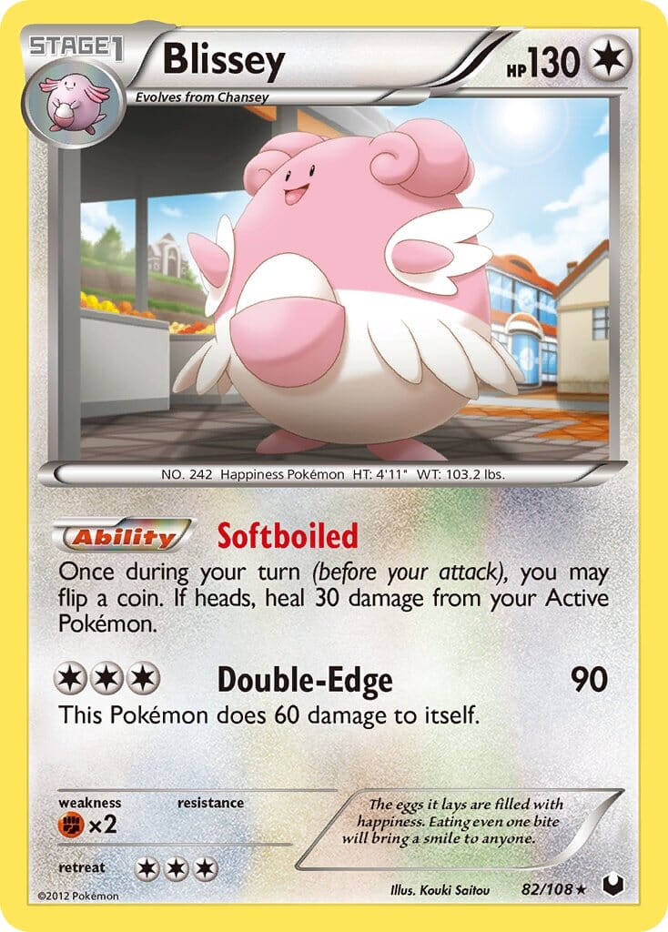 Blissey (82/108) (Battle Arena Deck Exclusive) (Theme Deck Exclusive) [Black & White: Dark Explorers] Pokemon Single Pokémon  | Multizone: Comics And Games