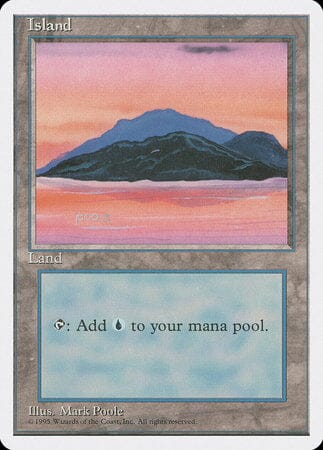 Island (C) [Fourth Edition] MTG Single Magic: The Gathering  | Multizone: Comics And Games