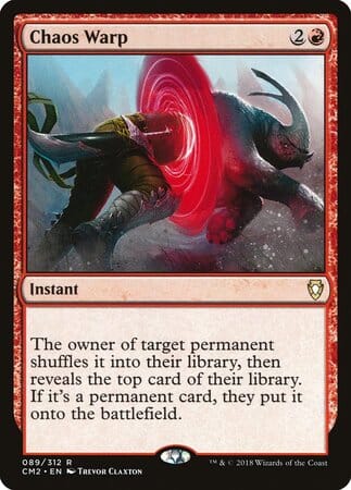 Chaos Warp [Commander Anthology Volume II] MTG Single Magic: The Gathering  | Multizone: Comics And Games