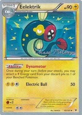 Eelektrik (40/101) (Eeltwo - Chase Moloney) [World Championships 2012] Pokemon Single Pokémon  | Multizone: Comics And Games