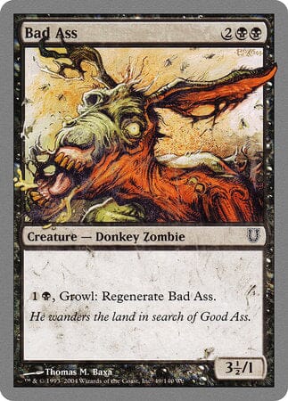 Bad Ass [Unhinged] MTG Single Magic: The Gathering  | Multizone: Comics And Games