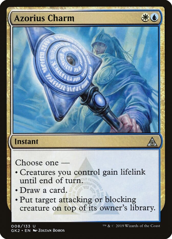 Azorius Charm [Ravnica Allegiance Guild Kit] MTG Single Magic: The Gathering  | Multizone: Comics And Games