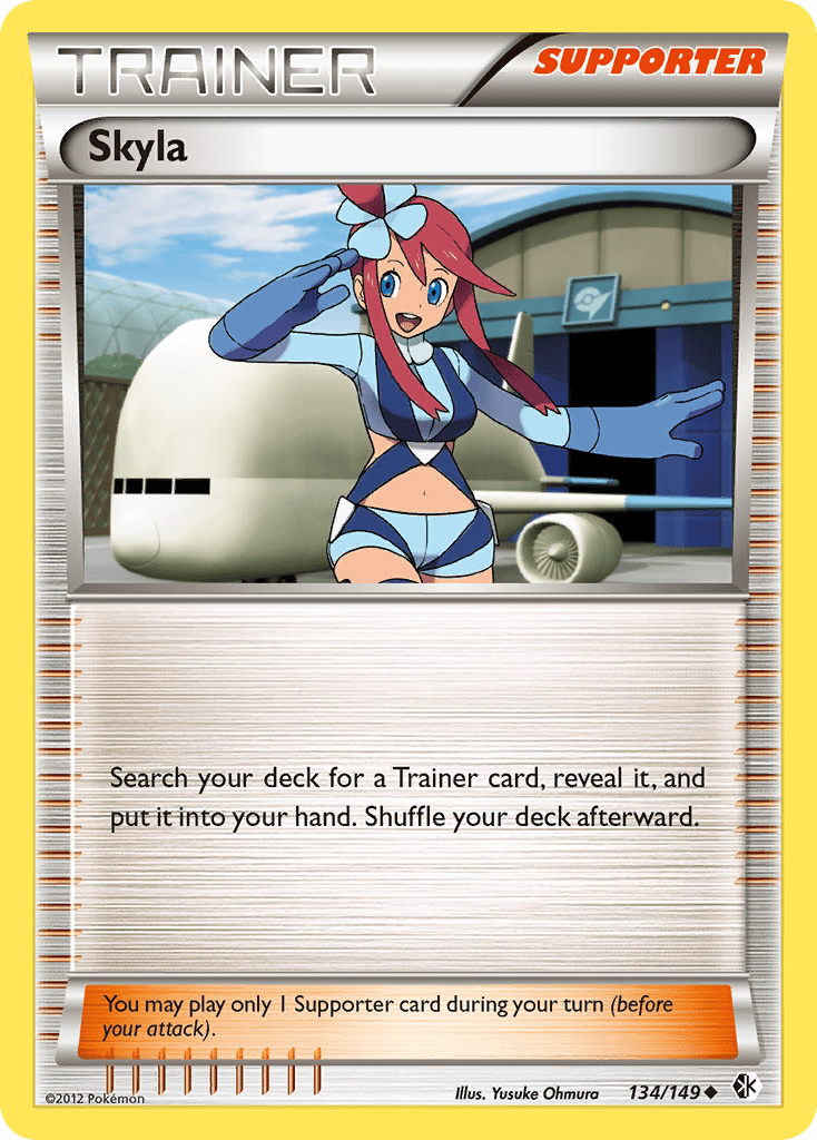 Skyla (134/149) [Black & White: Boundaries Crossed] Pokemon Single Pokémon  | Multizone: Comics And Games