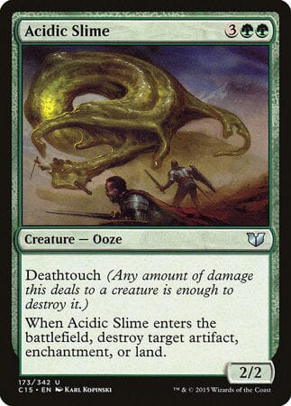 Acidic Slime [Commander 2015] MTG Single Magic: The Gathering  | Multizone: Comics And Games