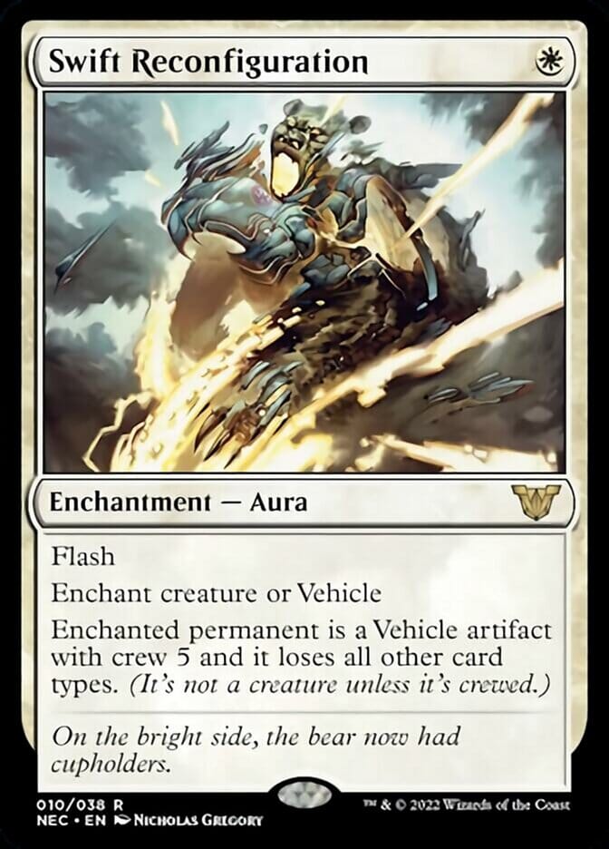 Swift Reconfiguration [Kamigawa: Neon Dynasty Commander] MTG Single Magic: The Gathering  | Multizone: Comics And Games