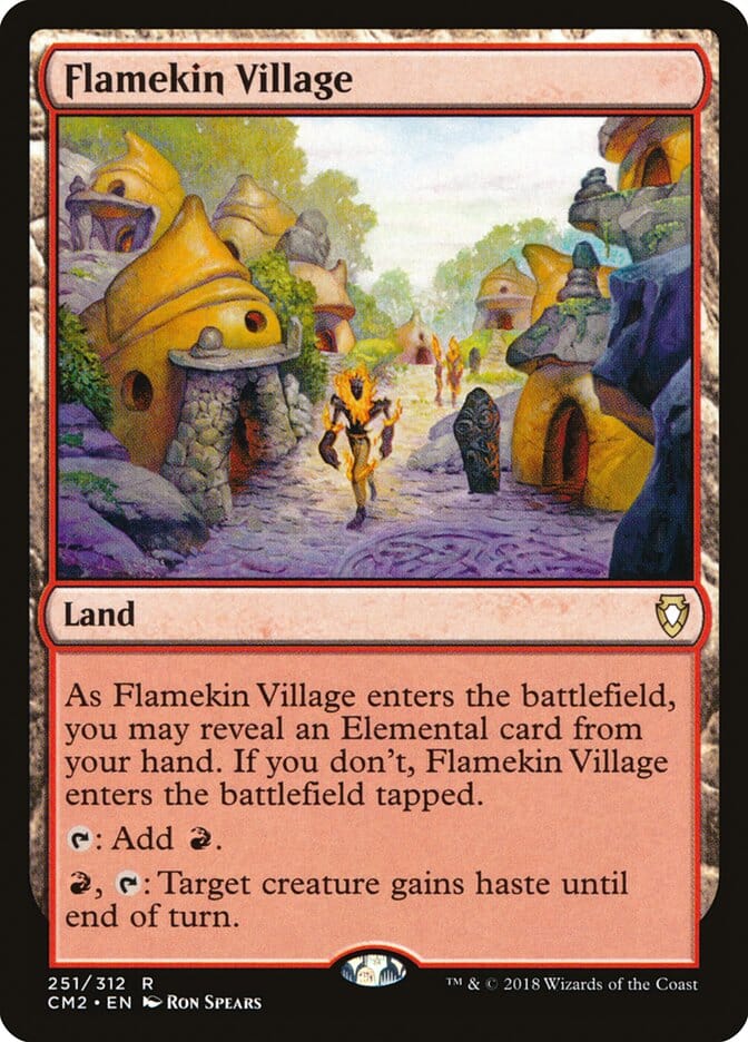 Flamekin Village [Commander Anthology Volume II] MTG Single Magic: The Gathering  | Multizone: Comics And Games