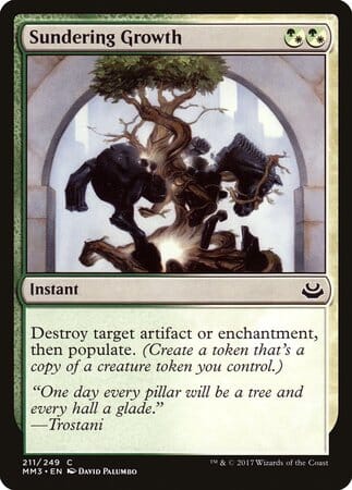 Sundering Growth [Modern Masters 2017] MTG Single Magic: The Gathering  | Multizone: Comics And Games