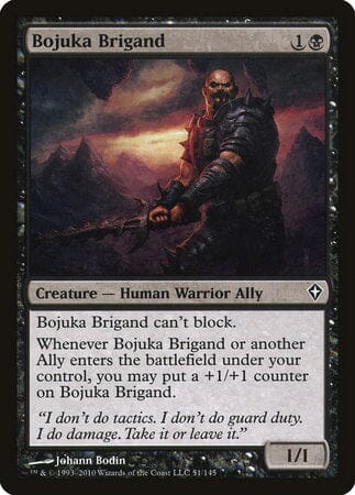 Bojuka Brigand [Worldwake] MTG Single Magic: The Gathering  | Multizone: Comics And Games