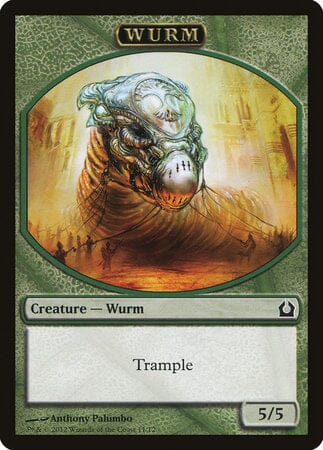 Wurm Token [Return to Ravnica Tokens] MTG Single Magic: The Gathering  | Multizone: Comics And Games