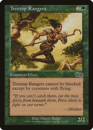 Treetop Rangers [Urza's Saga] MTG Single Magic: The Gathering  | Multizone: Comics And Games