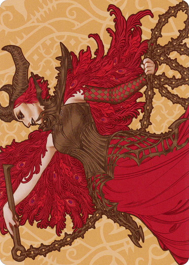 Judith, the Scourge Diva Art Card [March of the Machine Art Series] MTG Single Magic: The Gathering  | Multizone: Comics And Games