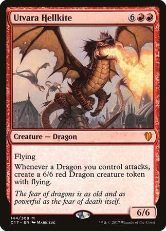 Utvara Hellkite [Commander 2017] MTG Single Magic: The Gathering  | Multizone: Comics And Games