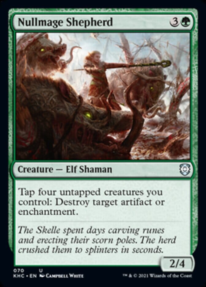 Nullmage Shepherd [Kaldheim Commander] MTG Single Magic: The Gathering  | Multizone: Comics And Games