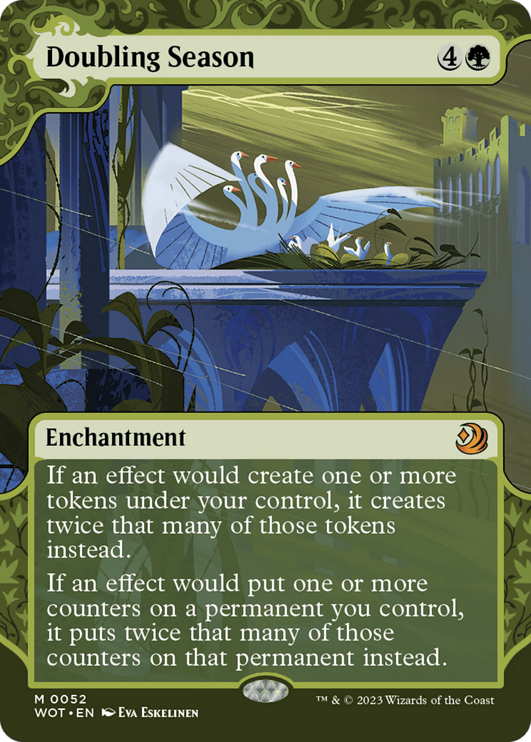 Doubling Season [Wilds of Eldraine: Enchanting Tales] MTG Single Magic: The Gathering  | Multizone: Comics And Games