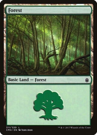 Forest (311) [Commander Anthology] MTG Single Magic: The Gathering  | Multizone: Comics And Games