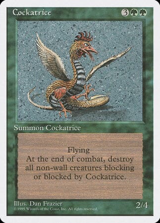 Cockatrice [Fourth Edition] MTG Single Magic: The Gathering  | Multizone: Comics And Games