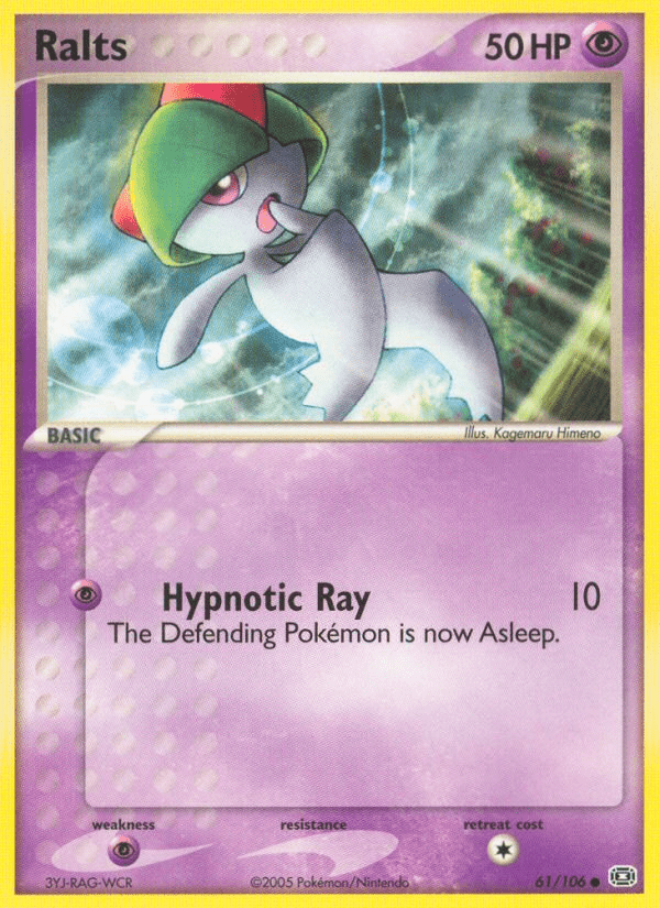 Ralts (61/106) [EX: Emerald] Pokemon Single Pokémon  | Multizone: Comics And Games