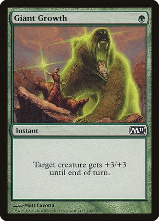 Giant Growth [Magic 2011] MTG Single Magic: The Gathering  | Multizone: Comics And Games