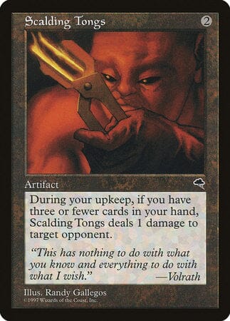 Scalding Tongs [Tempest] MTG Single Magic: The Gathering  | Multizone: Comics And Games