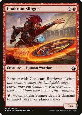 Chakram Slinger [Battlebond] MTG Single Magic: The Gathering  | Multizone: Comics And Games