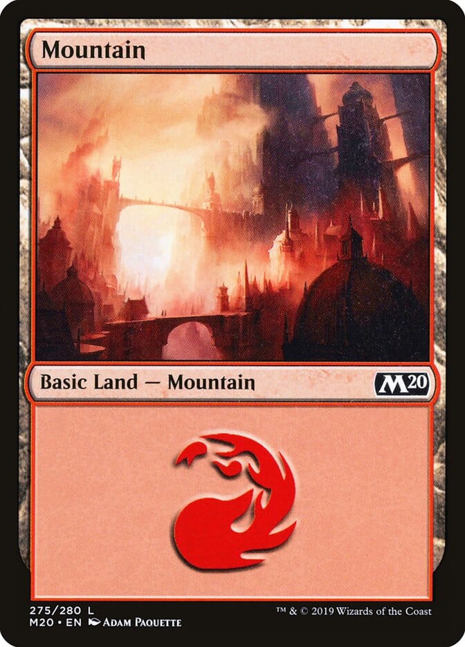 Mountain (#275) [Core Set 2020] MTG Single Magic: The Gathering  | Multizone: Comics And Games