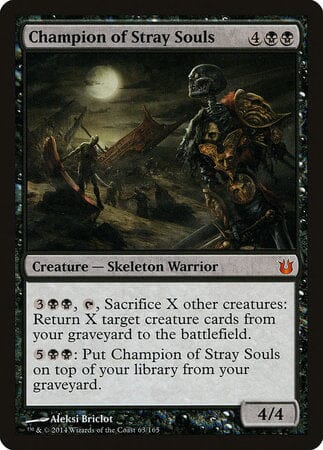 Champion of Stray Souls [Born of the Gods] MTG Single Magic: The Gathering  | Multizone: Comics And Games