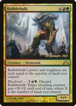Rubblehulk [Gatecrash Promos] MTG Single Magic: The Gathering  | Multizone: Comics And Games