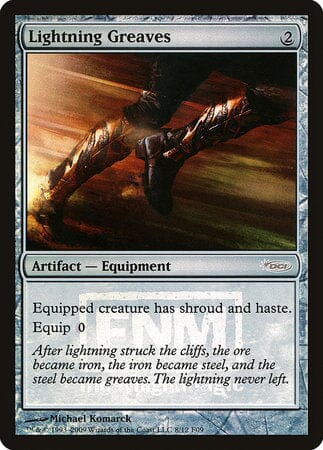 Lightning Greaves [Friday Night Magic 2009] MTG Single Magic: The Gathering  | Multizone: Comics And Games