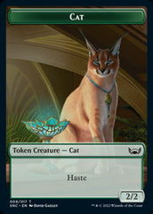 Cat // Rogue Double-sided Token [Streets of New Capenna Tokens] MTG Single Magic: The Gathering  | Multizone: Comics And Games