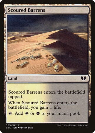 Scoured Barrens [Commander 2015] MTG Single Magic: The Gathering  | Multizone: Comics And Games