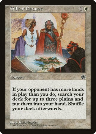 Gift of Estates [Portal] MTG Single Magic: The Gathering  | Multizone: Comics And Games