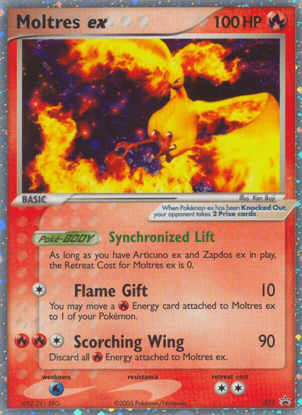 Moltres ex (031) [Nintendo: Black Star Promos] Pokemon Single Pokémon  | Multizone: Comics And Games