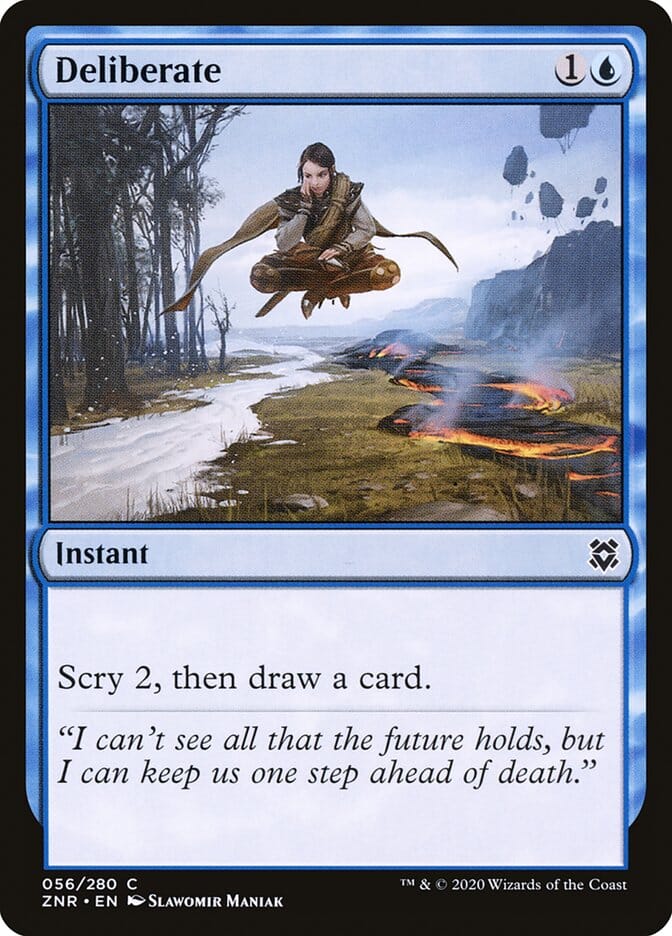 Deliberate [Zendikar Rising] MTG Single Magic: The Gathering  | Multizone: Comics And Games