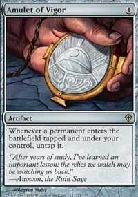Amulet of Vigor [Worldwake] MTG Single Magic: The Gathering  | Multizone: Comics And Games
