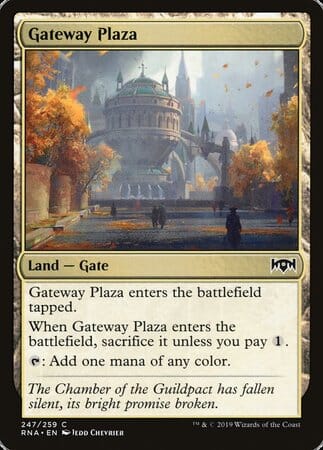 Gateway Plaza [Ravnica Allegiance] MTG Single Magic: The Gathering  | Multizone: Comics And Games